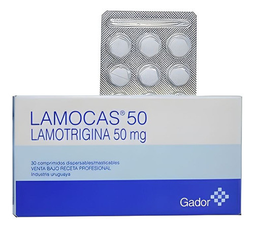 Lamocas® 50mg X 30 Comp. | Antiepiléptico 0