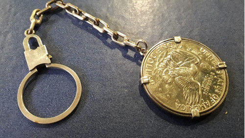 Un Dolar De Plata 1974 Llavero 0