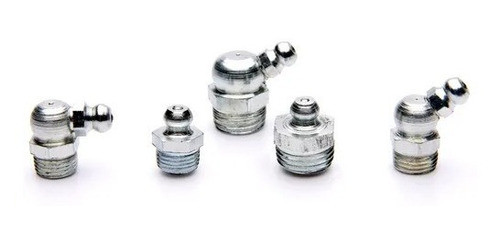 Alemite 1/8 Gas  Curva 45° X 10 Unidades. 0
