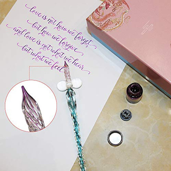 Juego De Tinta Para Bolígrafo De Cristal De Inmersión Con 12 1 Juego De Tinta Para Bolígrafo De Cristal De Inmersión Con 12 1