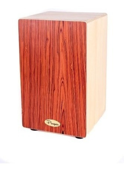 Cajon Flamenco Parquer A Cuerdas Con Funda 0