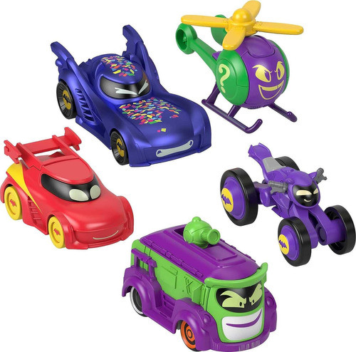 Batwheels Fisher-price - Veículos Com 5 Hml21 0