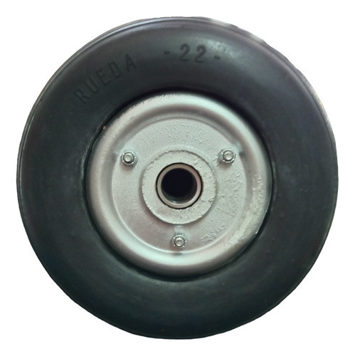 Rueda Maciza Para Carro De 25cm Centro De Aluminio 1