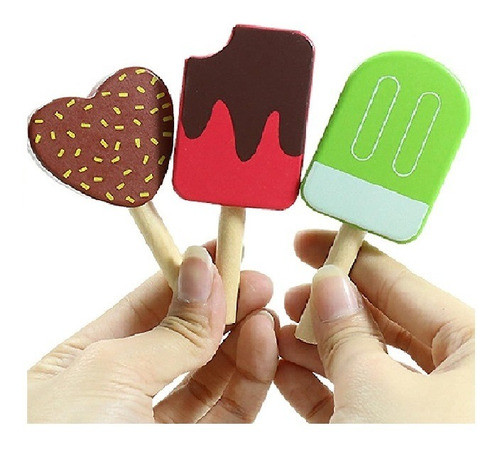 Juego Didáctico Helado En Madera 22004 Universo Binario 1