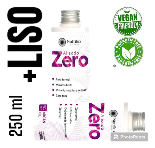 Alisado Definitivo Zero Y Máscara Capilar Nutrilux 1