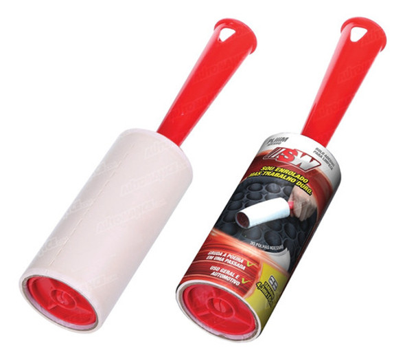 Kit 10 Rolos Adesivos Removedor De Pelos 30 Folhas Cada 0