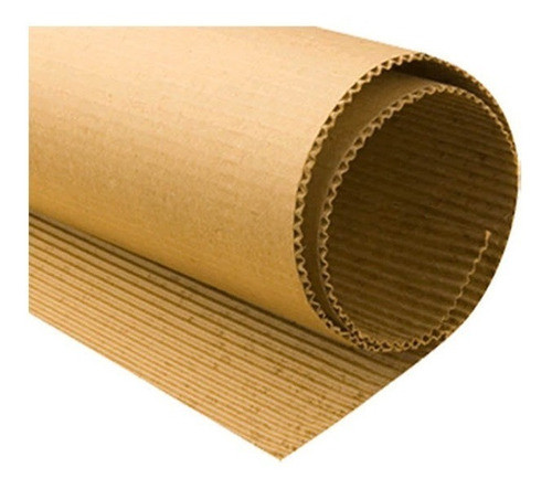 Carton Corrugado Rollo Artesania Pintor 1.05 X 30m Onda V 1