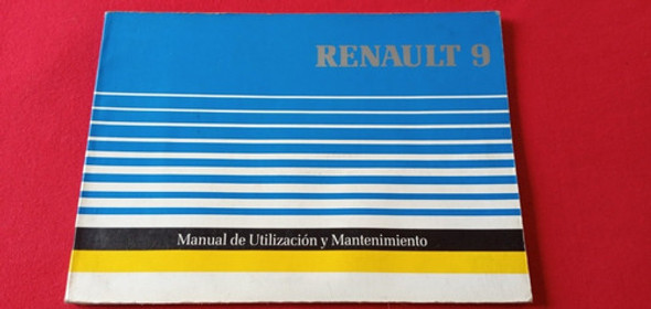 Manual Del Usuario Renault 9 0