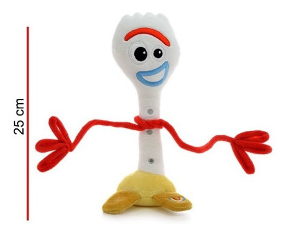 Peluche Forky 25c,m.orig. Phi Phi Toys 1