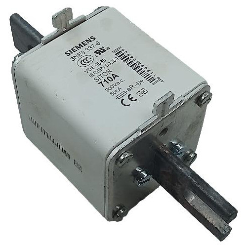 Fusivel Nh 2 Siemens 3ne3 337-8 900v 710a 0