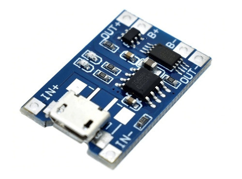 Cargador Baterías Litio Tp4056 Micro Usb C/proteccion Ubot 0