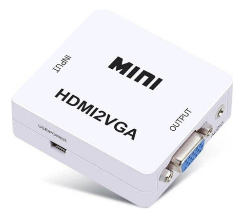 Convertidor  Hdmi A Vga 1080hd 0