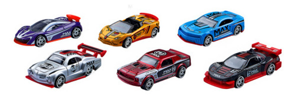 Set De 6 Autitos De Lujo Juguete Espectacular En Caja 0