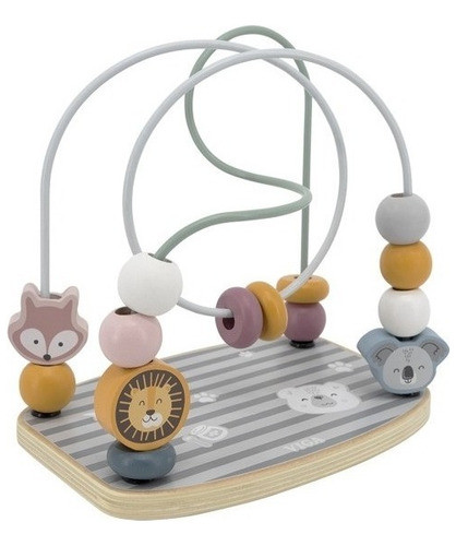 Cuentas De Alambre - Madera - Juego Didáctico - Polar B 0