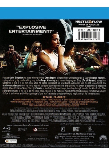Blu-ray Hustle And Flow / Ritmo De Un Sueño 1