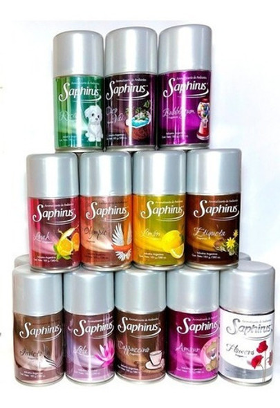 Saphirus Fragancia Flores Blancas Aromatizador Pack X 6 0 Saphirus Fragancia Flores Blancas Aromatizador Pack X 6 0