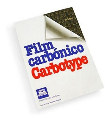 Carbónico Negro Oficio Escritura Máquina Caja X50 Carbotype 0