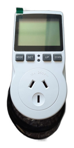 Termostato Programable, Timer, Sonda 1m 220v Ficha Argentina 0