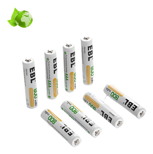 8 X Ebl 1.2v 800mah 3a Lr03 R03 Recargable Ni-mh Pilas Aaa 0