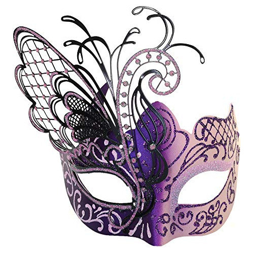 Máscara De Disfraces Para Mujer Máscara Veneciana / Hallowee 0