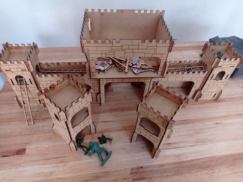 Castillo Fibro Fácil A Terminar De Armar 0
