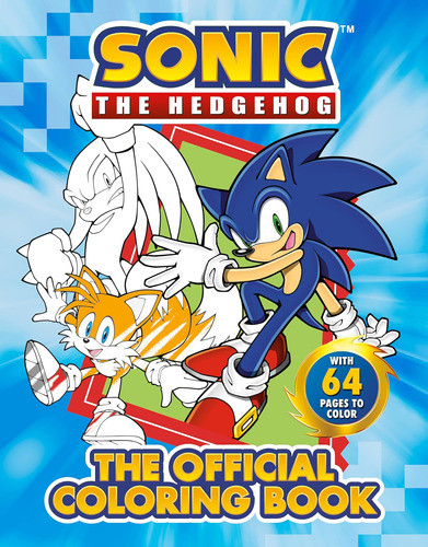 Sonic The Hedgehog: El Libro Oficial Colorear 0