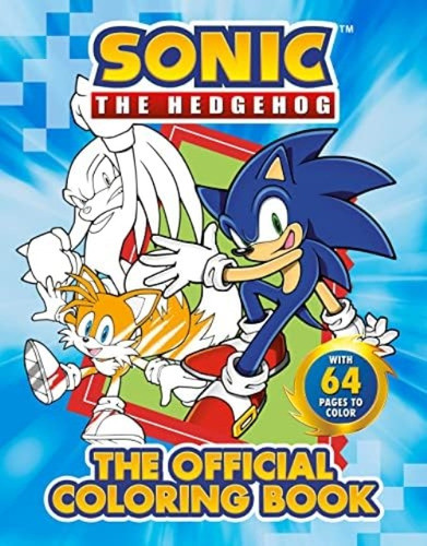 Sonic The Hedgehog: El Libro Oficial Colorear 0