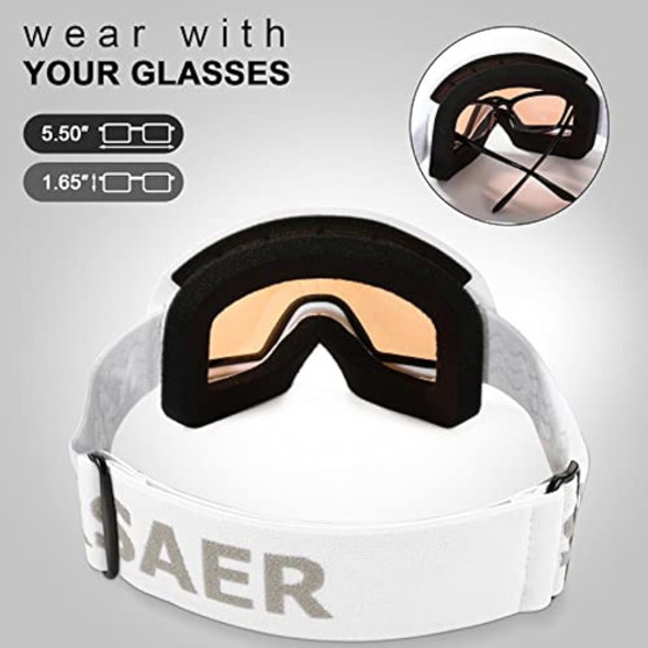 Karsaer Gafas De Esquí Antivaho, Gafas De 1