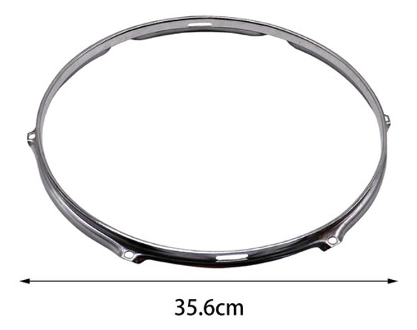 Aro De Tambor De 6 Furos, Círculo Superior De 14 Polegadas 1