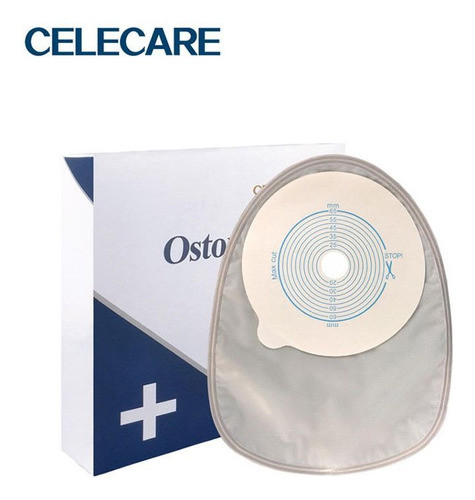 Bolsa Colostomia X 20 Unid. Recortable Cerrada Transparente 1
