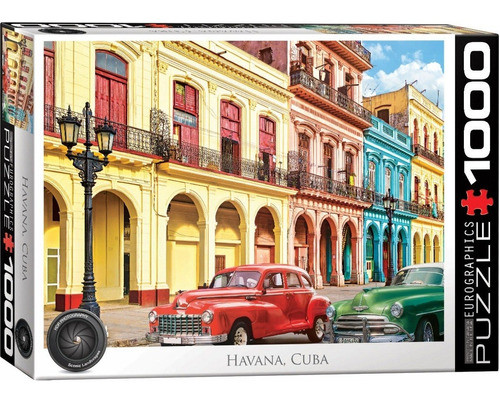 Puzzle 1000 Piezas La Havana Cuba - Eurographics 0