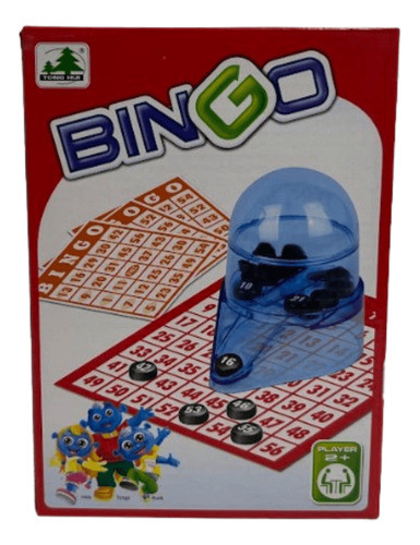 Bingo Lotto Juego De Mesa 56 Números 16 Cartones 0