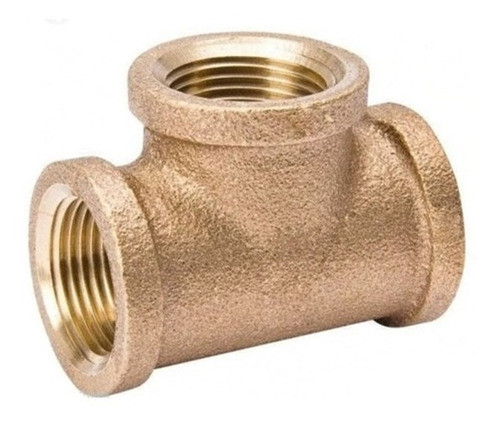 Tee 3/4  Rosca Hembra De Bronce Ic Met 0
