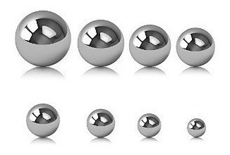 Bolillas Bolas Acero Cromo 5.000 Mm. X 100 Unidades 1