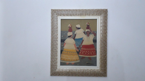 886- Ubiraci Pinto. Ostce  40x48cm C/mold. Festa De Iemanjá. 0