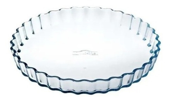 Fuente Tartera Le Cuisine Bakeware 27cm Vidrio Ondeada 0