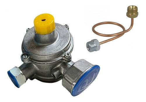 Regulador Aprobado De Gas Natural 16m3 4 Bar C/flex 0