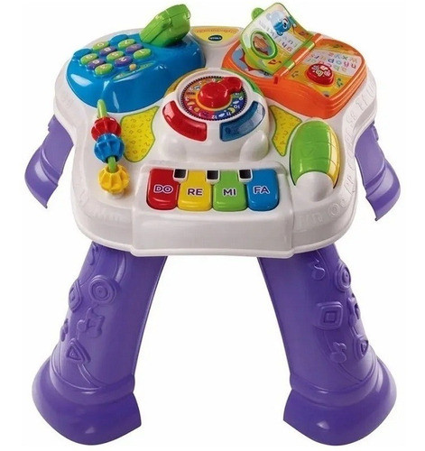 Mesita De Aprendizaje Musical Interactiva Para Bebe Vtech 0