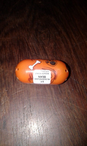 Bloodhound Bean Mighty Beanz Moose 2010 Perro Juego Muñeco 1