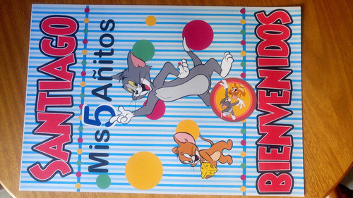 Cartel Bienvenida Para Todo Evento. 0