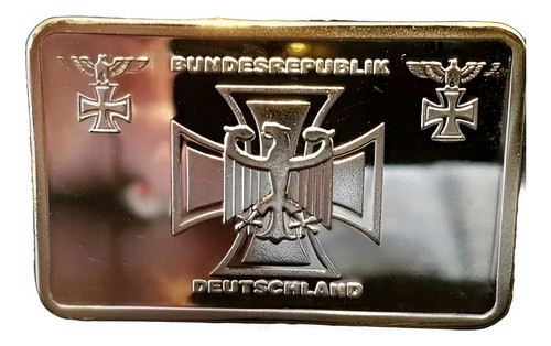 Barra ( Lingote ) Conmemorativa Alemania Deustche 0.1 Oz 0