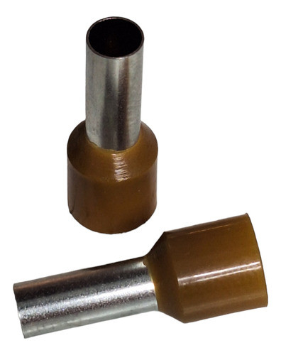 Puntera Hueca Aislada Ctn-10 Marron Pack X 50 Un. Lct 0