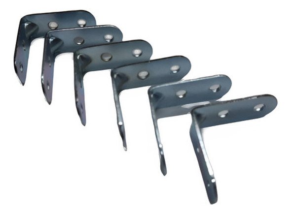 Esquinero Angulo De 38mm X 38mm Reforzado Galvanizado X 12 0