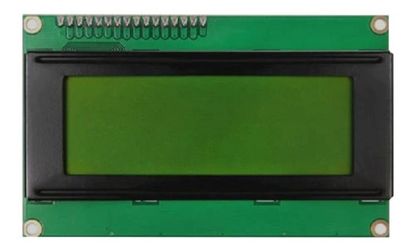 Display Lcd 20x4 2004 C/ Back Verde E Modulo I2c Soldado 0
