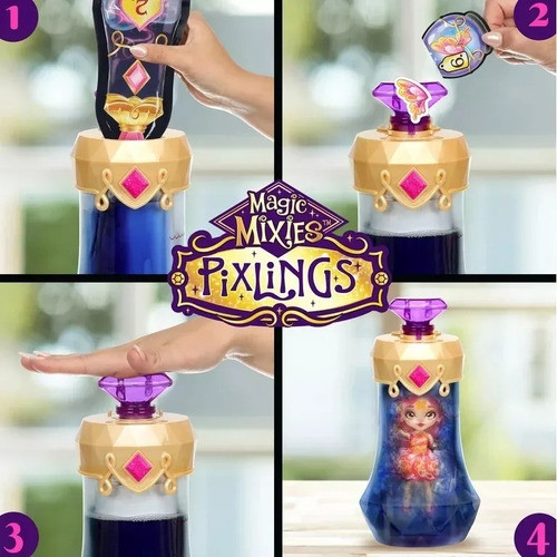 Magic Mixies Pixlings Revela Tu Muñeca 15 Cm Fucsia Replay 1