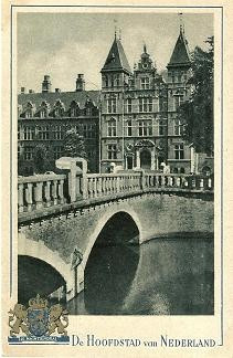 Foto Postal Importada_retro_ Hotel-pensión_amsterdam Holland 0