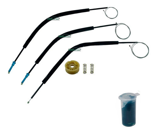 Kit Reparo Maquina Vidro Dianteira Citroën Picasso 4 Portas 0