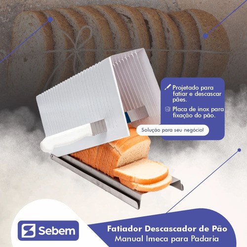 Fatiador Descascador De Pão Manual Imeca Para Padaria 1