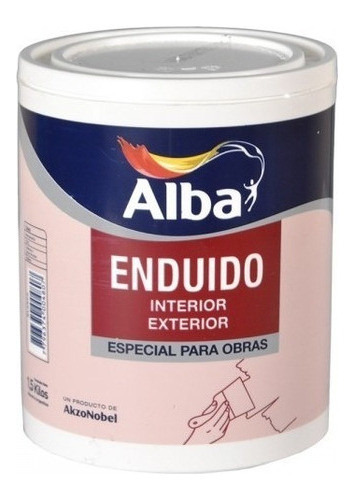 Enduid Exterior Interior Alba standard 6kg Especial Obras 0
