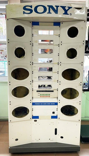 Exhibidor Autoradio Pioneer 7 Radios Y Parlantes C/ Fuente 0